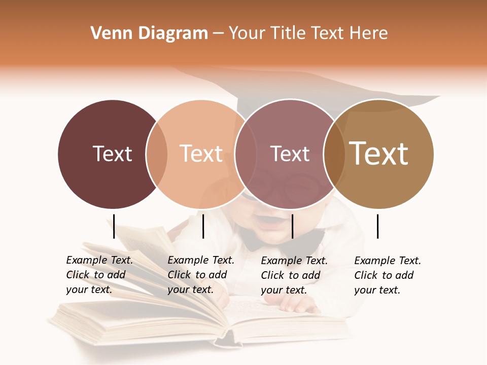 Book Intelligent Infant PowerPoint Template