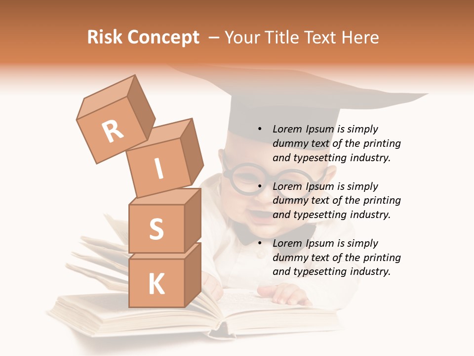 Book Intelligent Infant PowerPoint Template