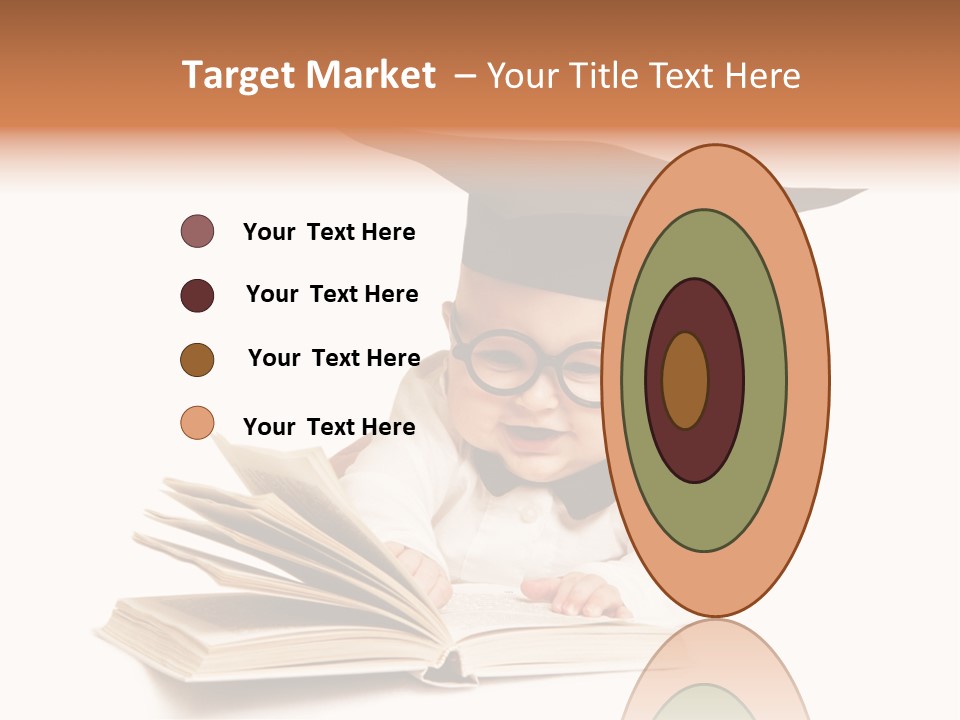 Book Intelligent Infant PowerPoint Template