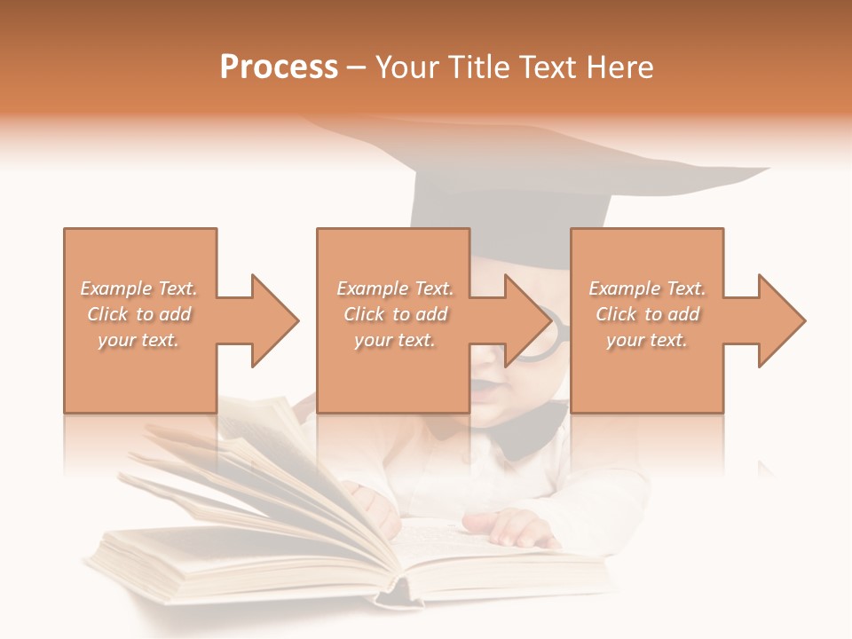 Book Intelligent Infant PowerPoint Template
