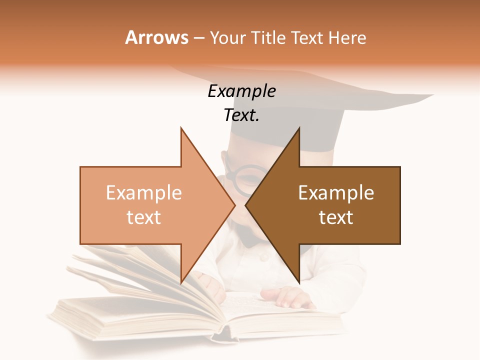 Book Intelligent Infant PowerPoint Template