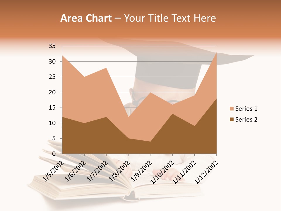 Book Intelligent Infant PowerPoint Template