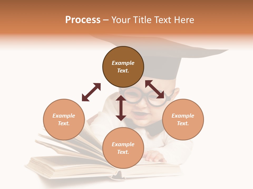 Book Intelligent Infant PowerPoint Template