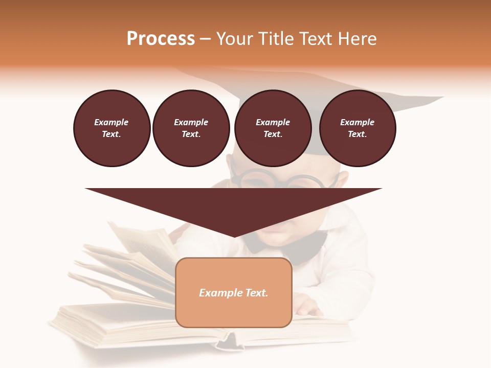 Book Intelligent Infant PowerPoint Template