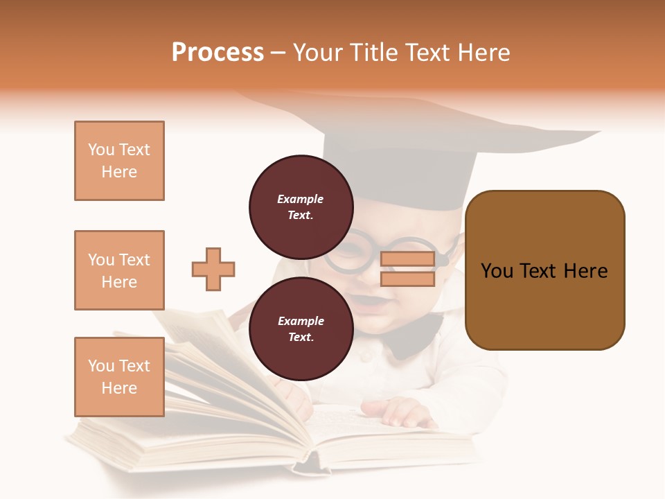 Book Intelligent Infant PowerPoint Template