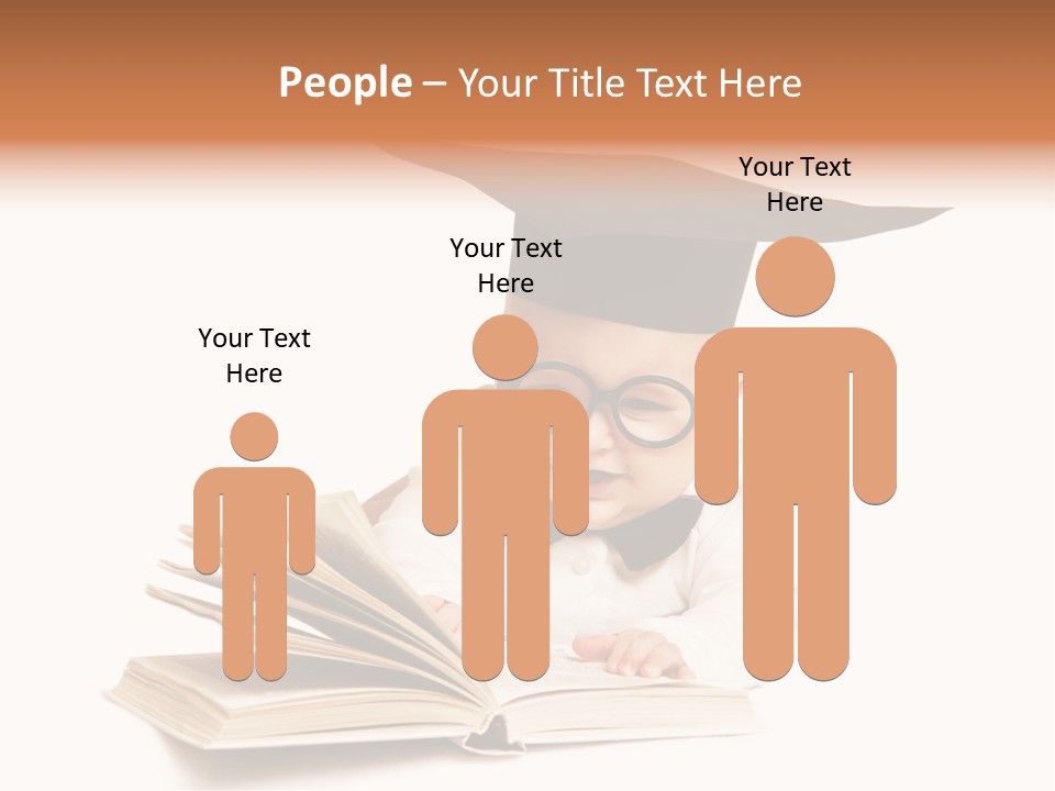 Book Intelligent Infant PowerPoint Template