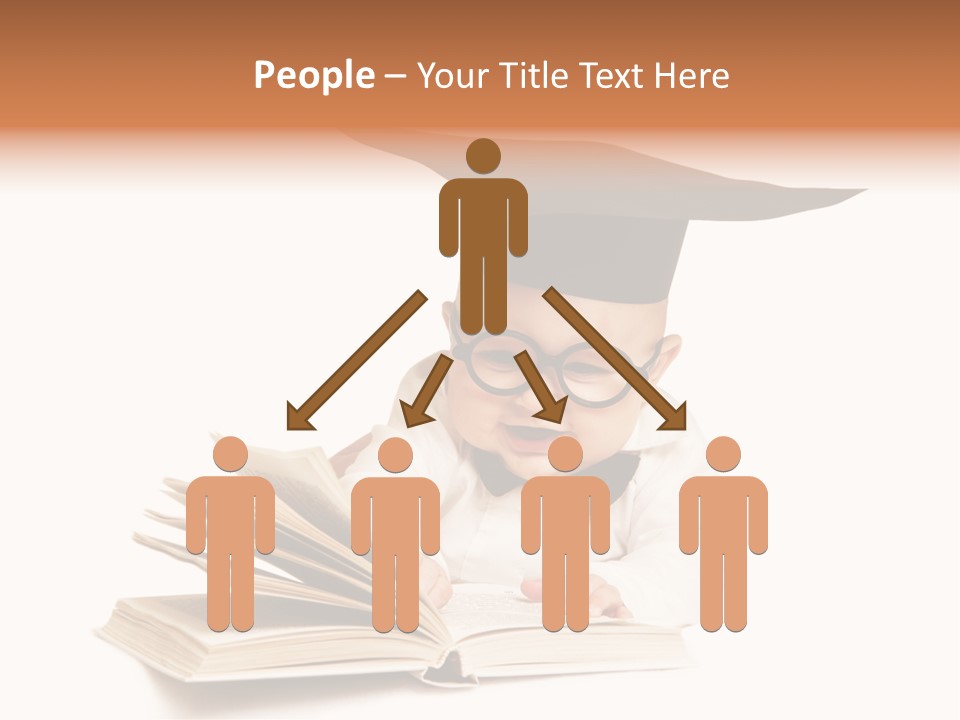 Book Intelligent Infant PowerPoint Template