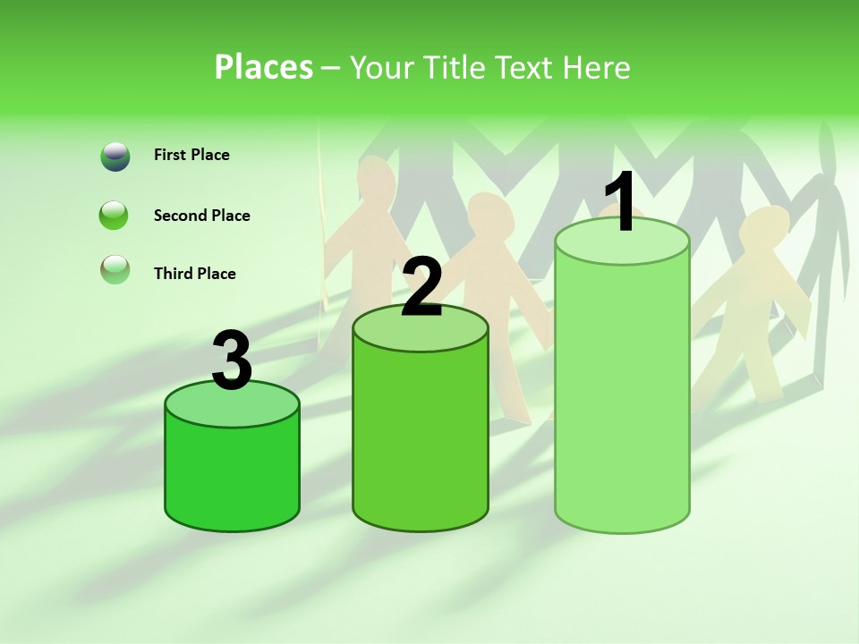 Business People Friendship PowerPoint Template