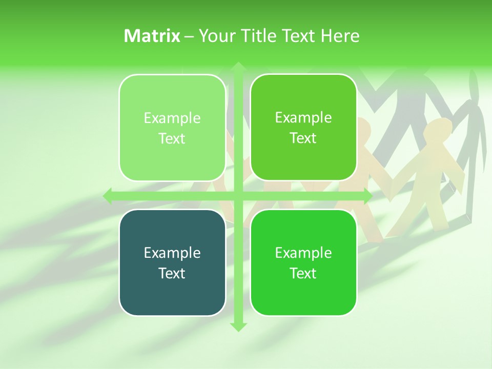 Business People Friendship PowerPoint Template