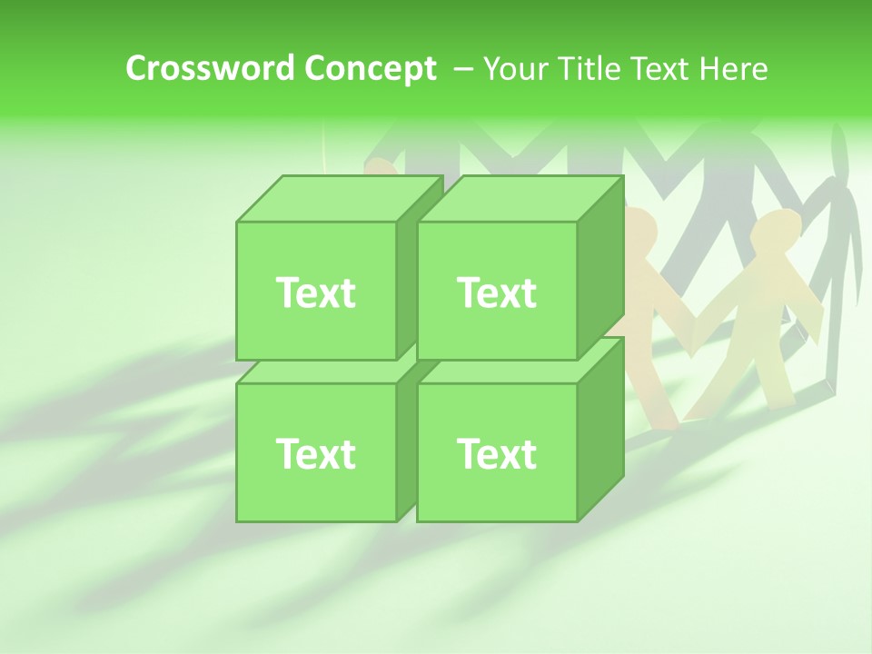 Business People Friendship PowerPoint Template