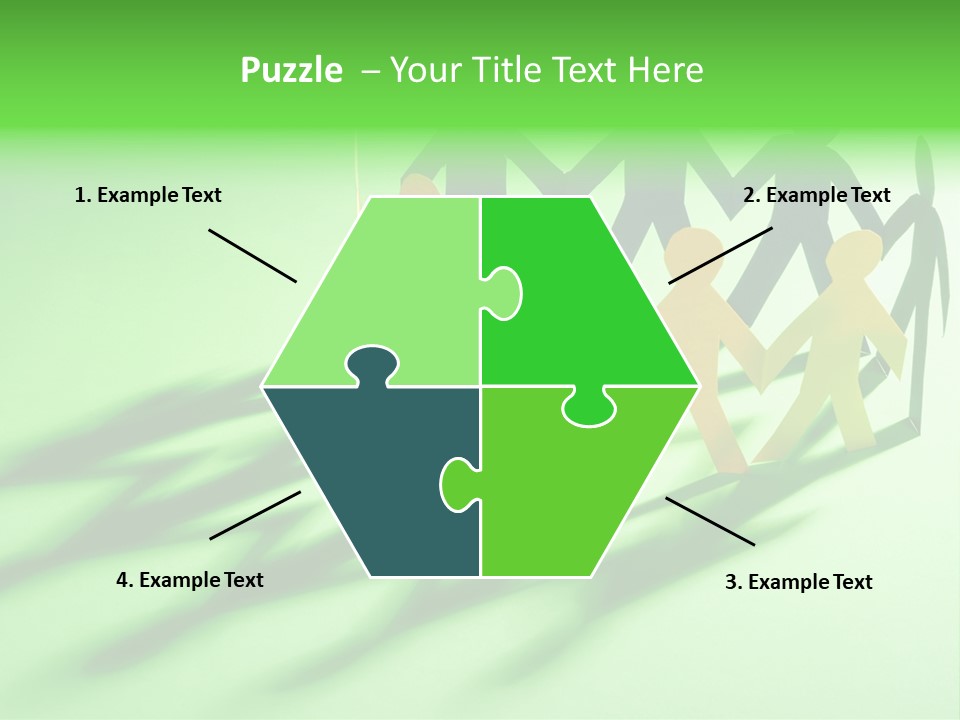 Business People Friendship PowerPoint Template