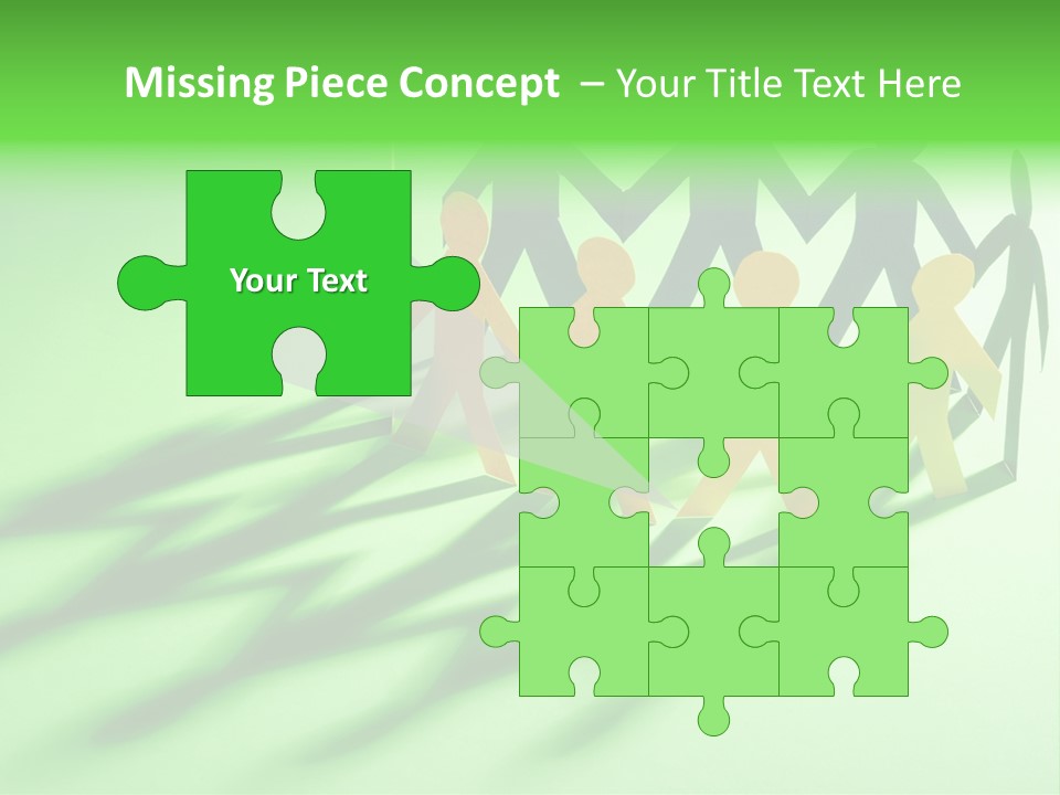 Business People Friendship PowerPoint Template