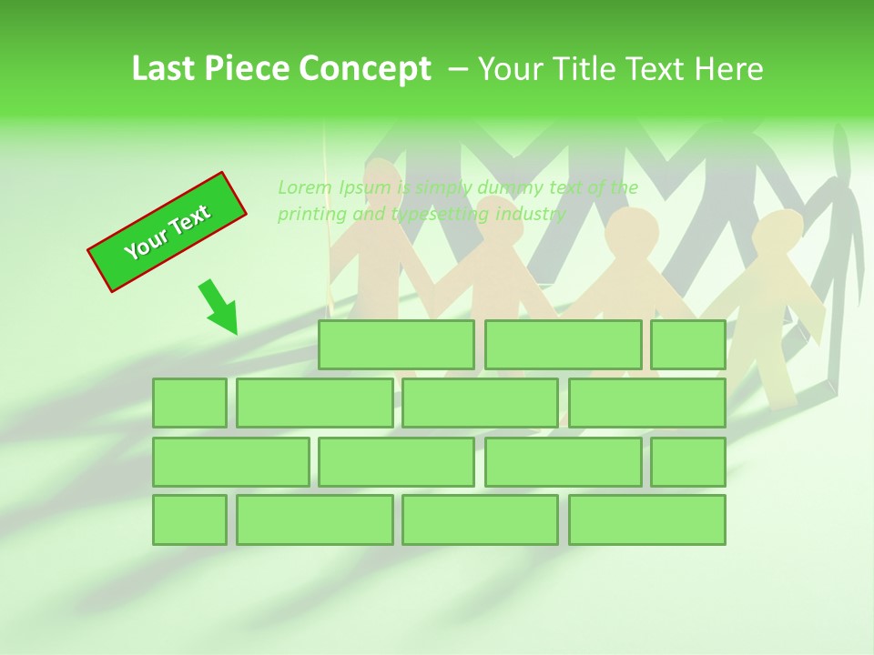 Business People Friendship PowerPoint Template