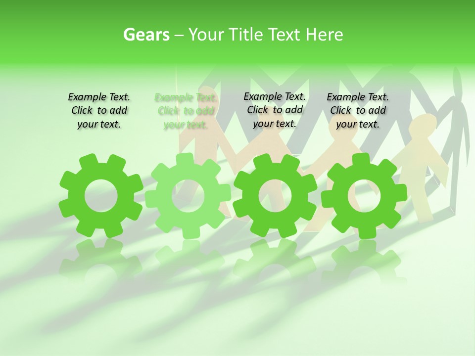 Business People Friendship PowerPoint Template