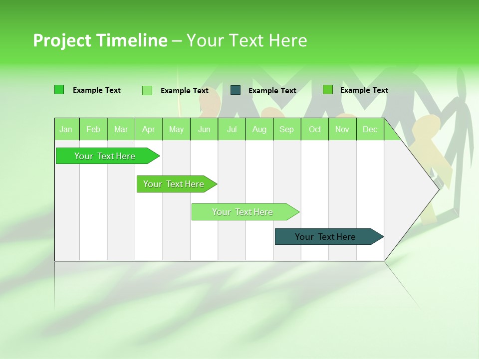 Business People Friendship PowerPoint Template