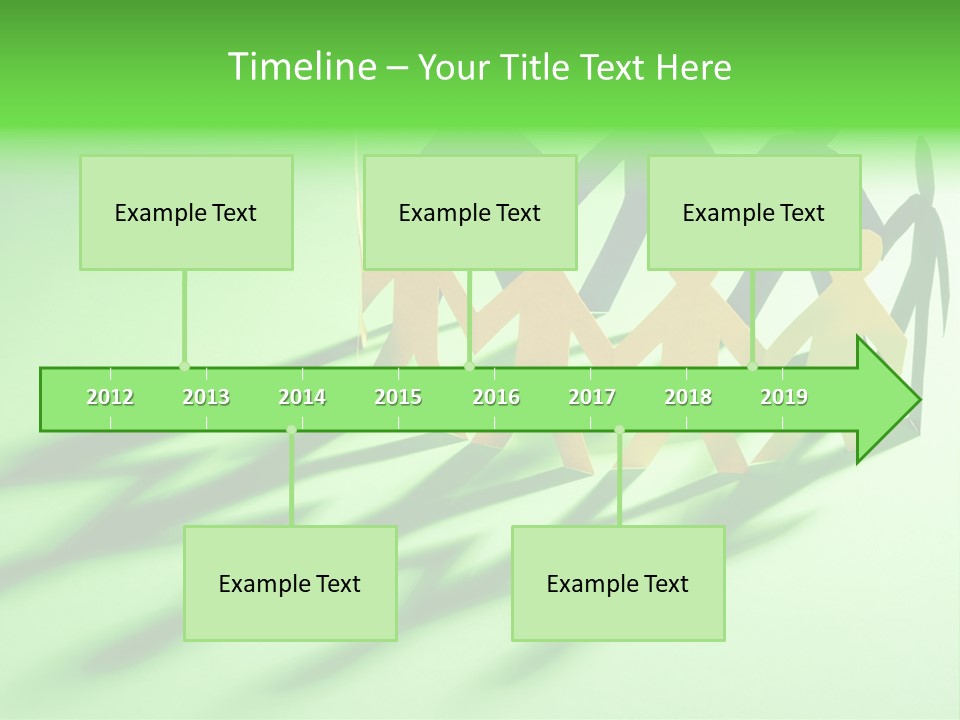 Business People Friendship PowerPoint Template
