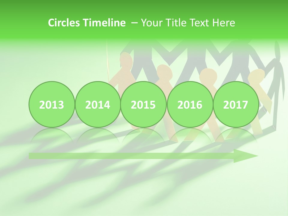 Business People Friendship PowerPoint Template