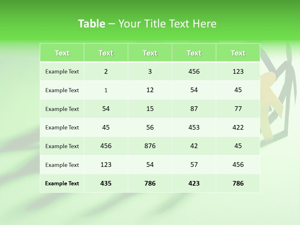 Business People Friendship PowerPoint Template