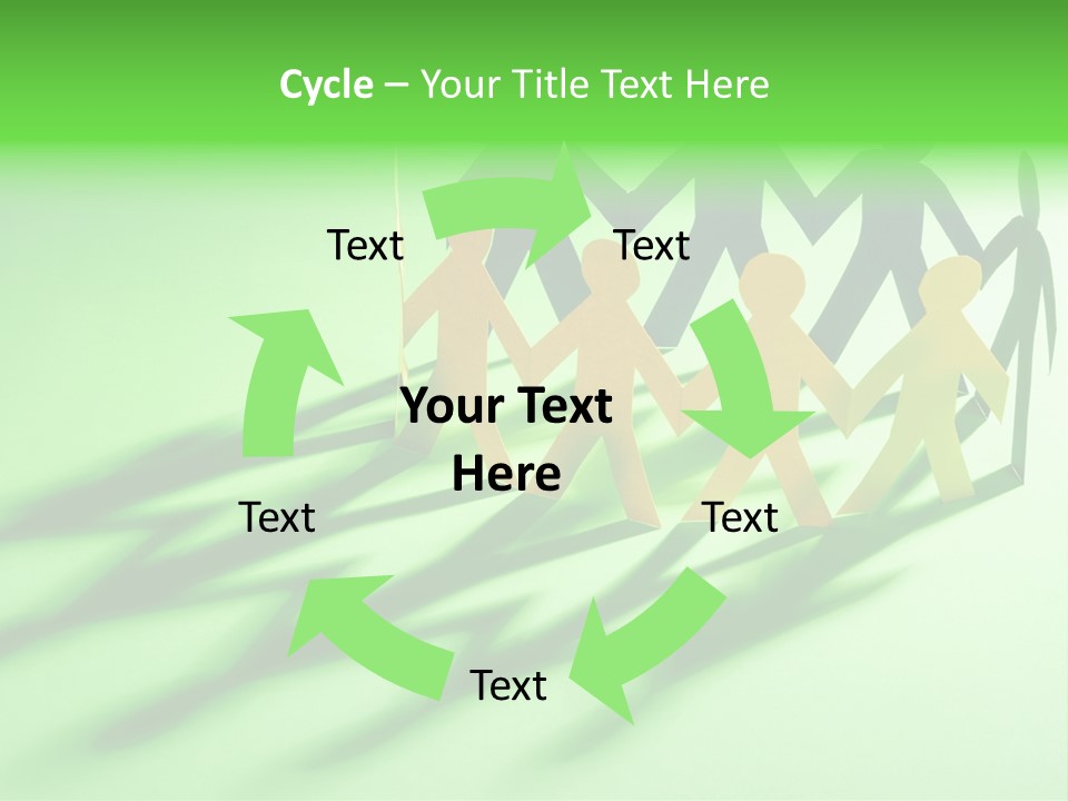 Business People Friendship PowerPoint Template