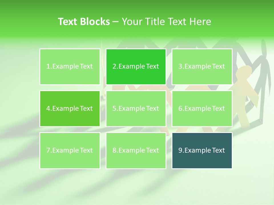 Business People Friendship PowerPoint Template