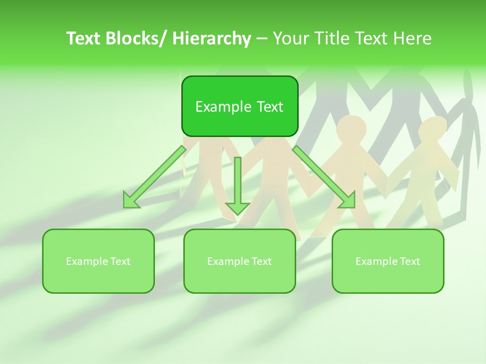 Business People Friendship PowerPoint Template