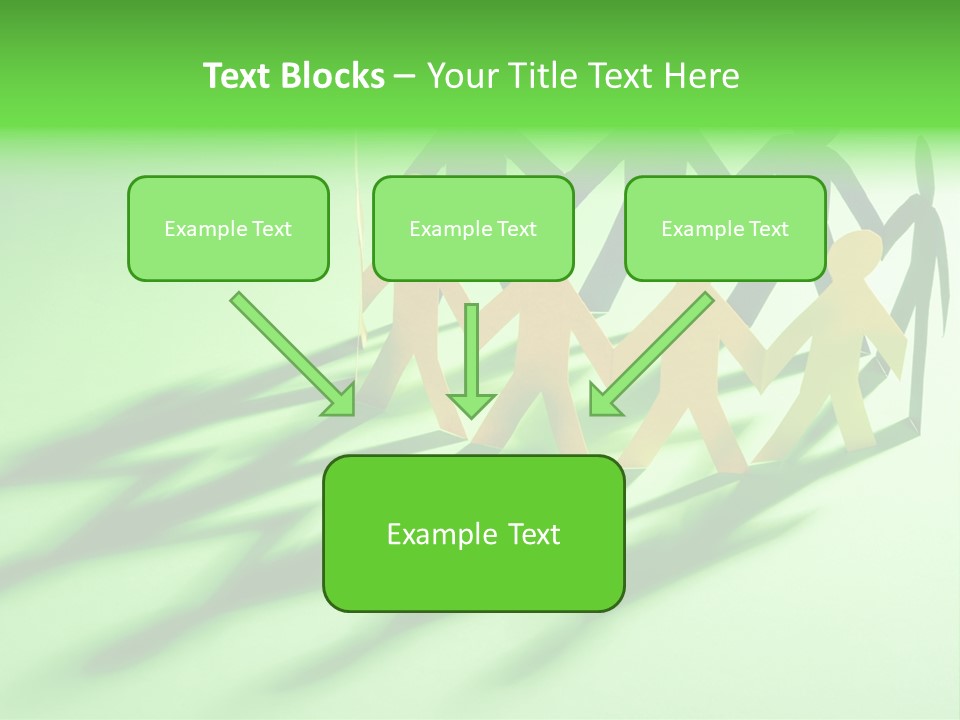 Business People Friendship PowerPoint Template