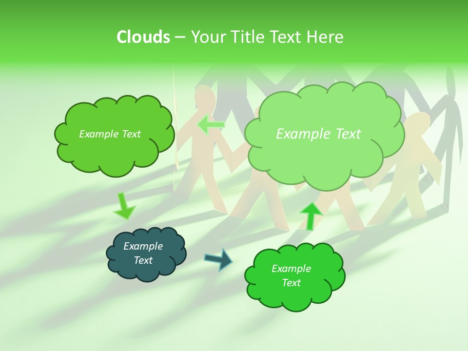 Business People Friendship PowerPoint Template