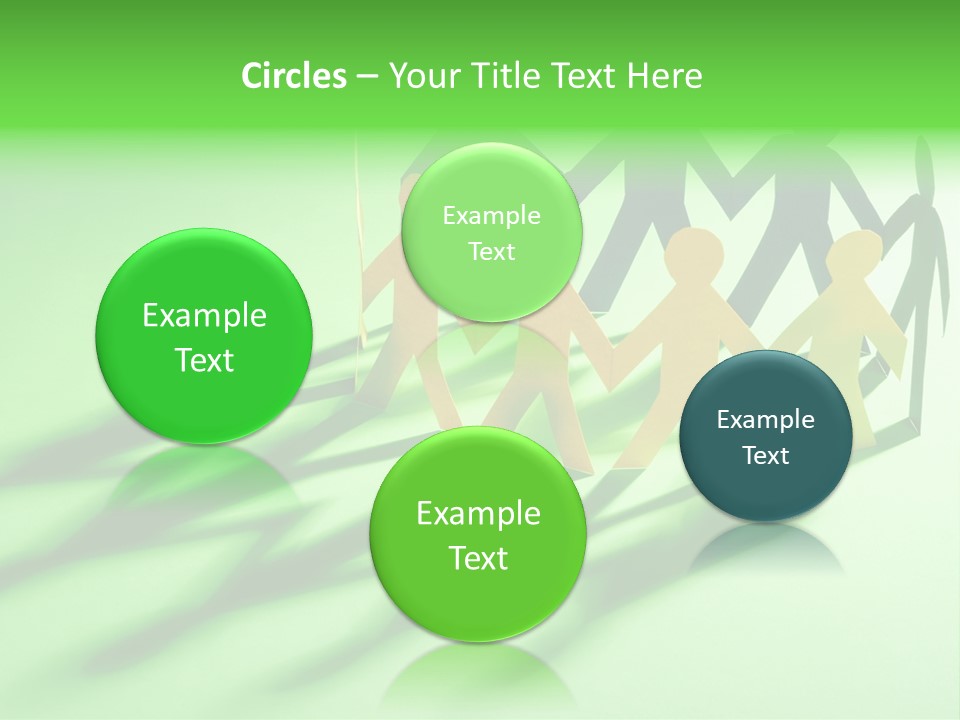 Business People Friendship PowerPoint Template