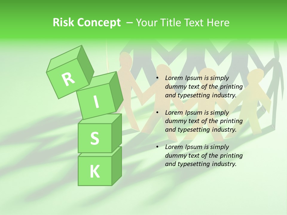 Business People Friendship PowerPoint Template