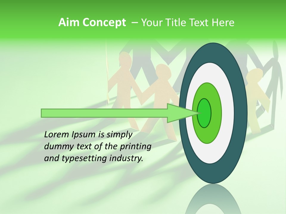 Business People Friendship PowerPoint Template