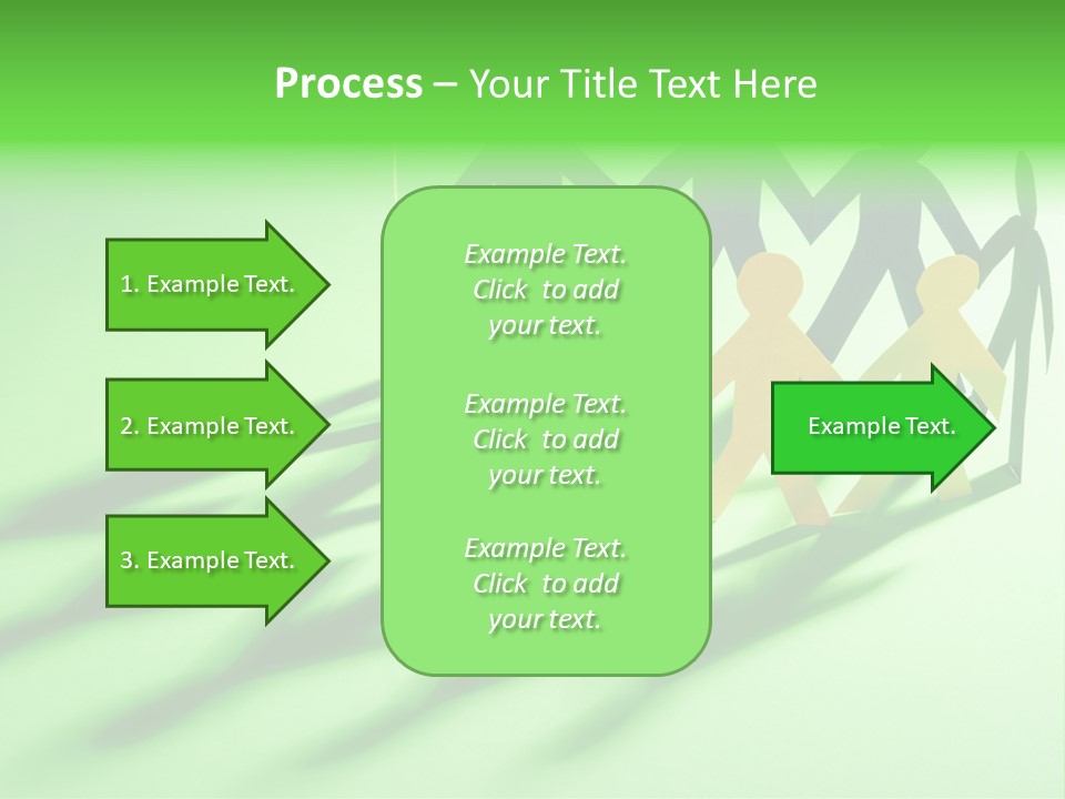 Business People Friendship PowerPoint Template