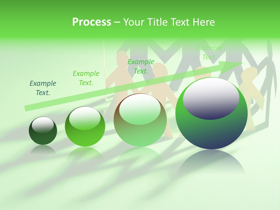 Business People Friendship PowerPoint Template