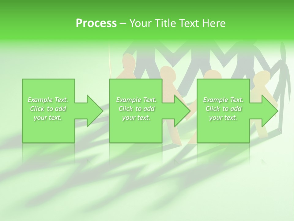 Business People Friendship PowerPoint Template