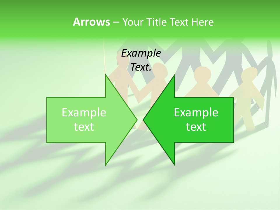 Business People Friendship PowerPoint Template