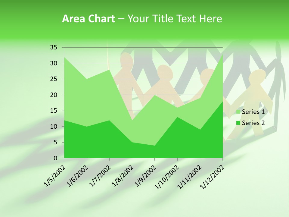 Business People Friendship PowerPoint Template