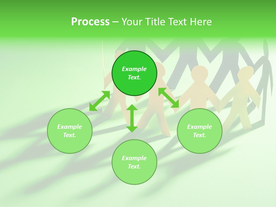 Business People Friendship PowerPoint Template