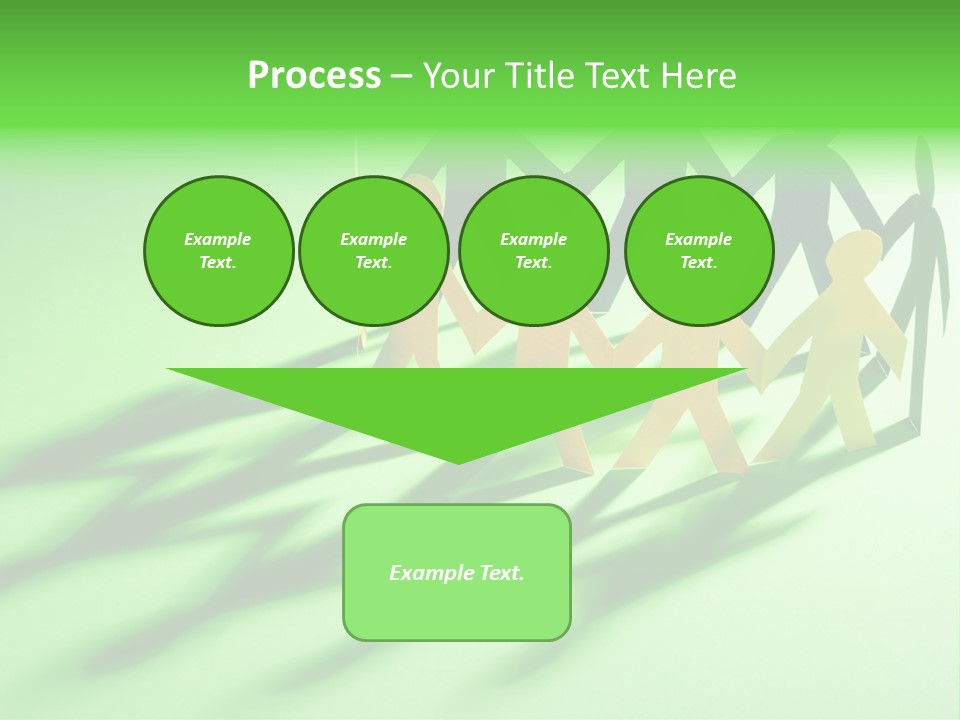 Business People Friendship PowerPoint Template