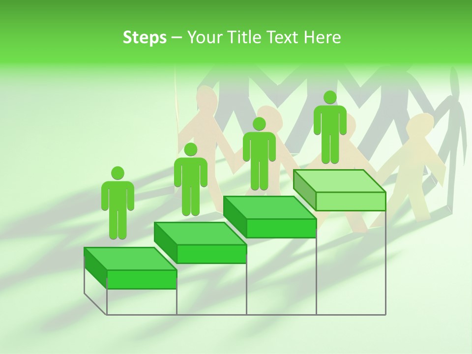 Business People Friendship PowerPoint Template