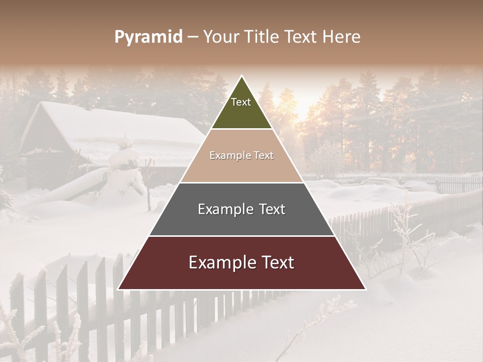 Beautiful Forest Warm Light PowerPoint Template