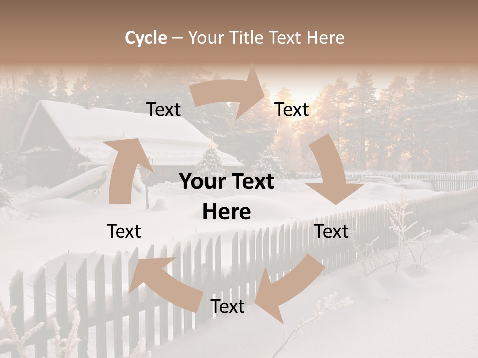 Beautiful Forest Warm Light PowerPoint Template