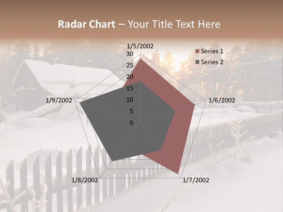 Beautiful Forest Warm Light PowerPoint Template