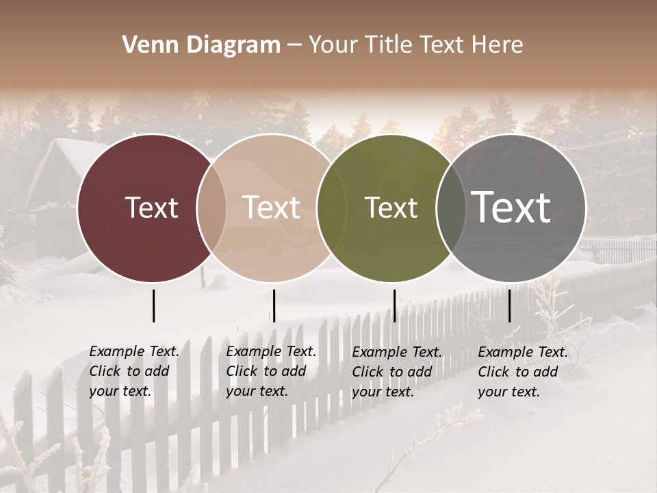 Beautiful Forest Warm Light PowerPoint Template