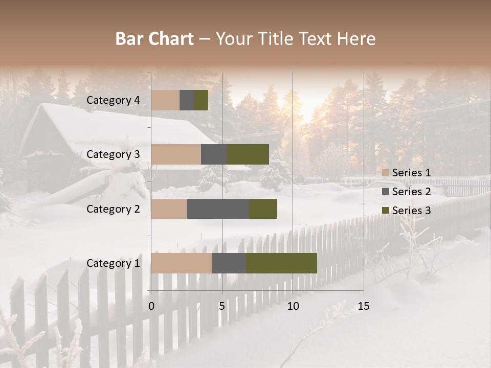 Beautiful Forest Warm Light PowerPoint Template