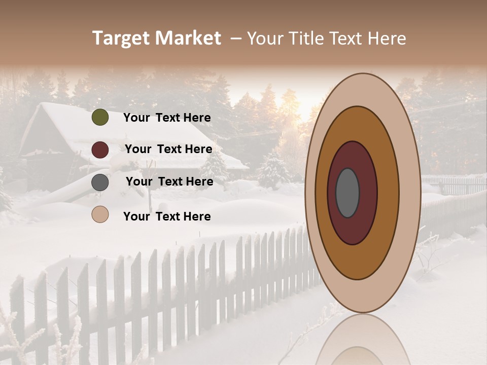 Beautiful Forest Warm Light PowerPoint Template