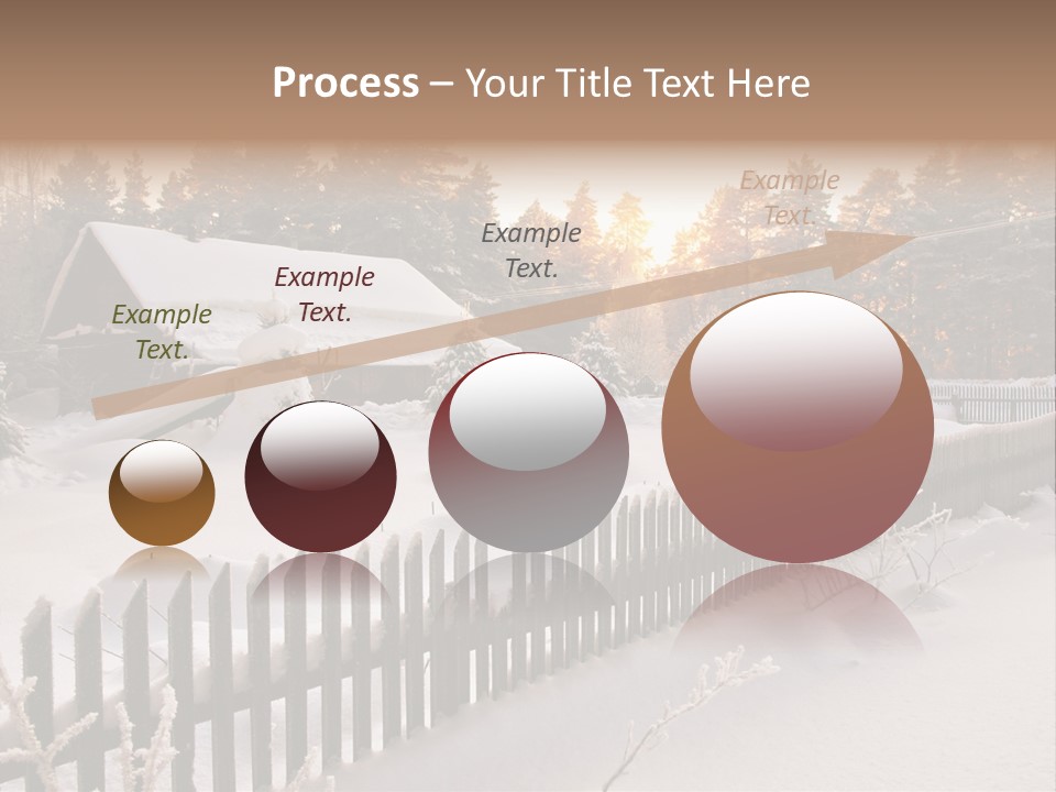 Beautiful Forest Warm Light PowerPoint Template