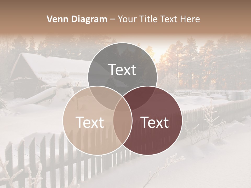 Beautiful Forest Warm Light PowerPoint Template