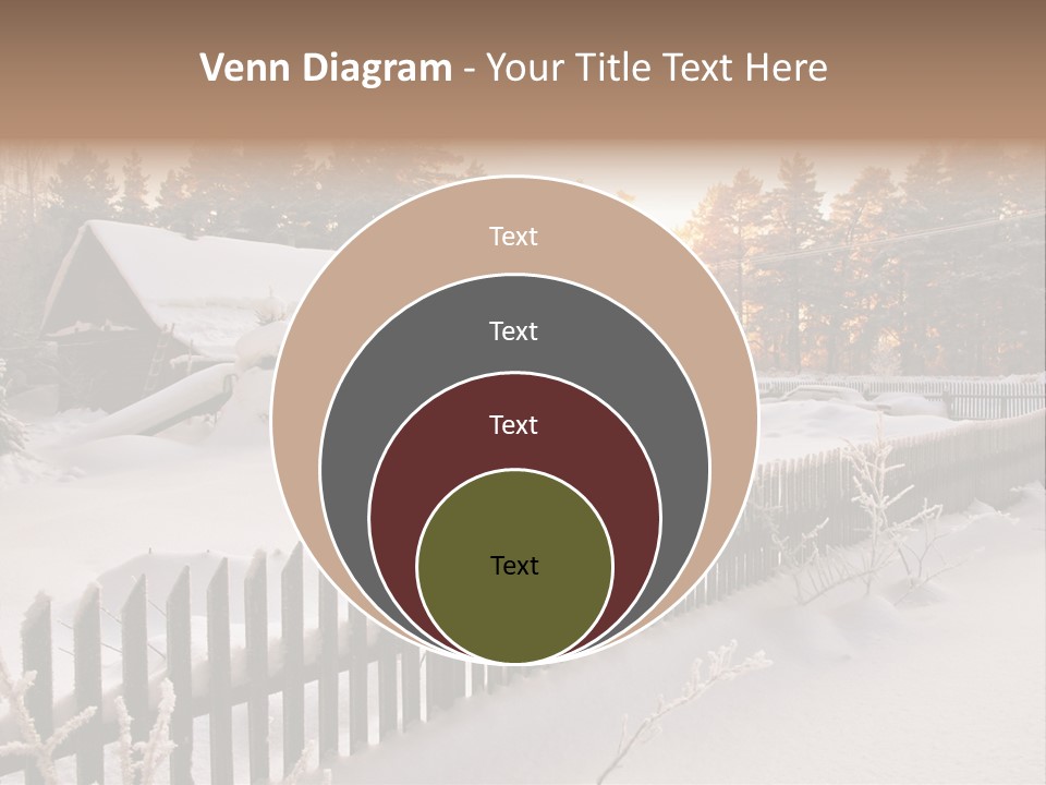 Beautiful Forest Warm Light PowerPoint Template