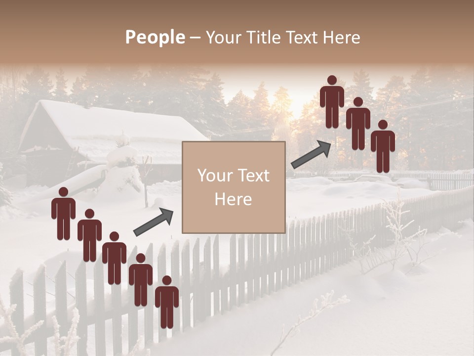 Beautiful Forest Warm Light PowerPoint Template