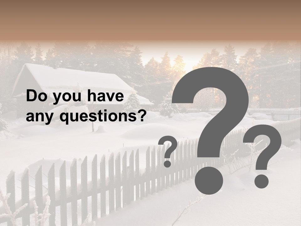 Beautiful Forest Warm Light PowerPoint Template