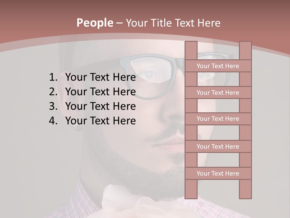 Fitness Therapy Hands PowerPoint Template